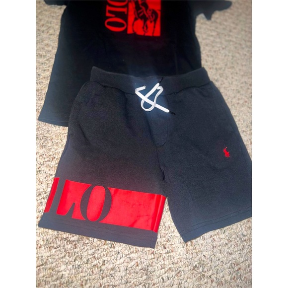 Kids Boys Ralph Lauren POLO Two-piece - 2-piece Short Set - Picture 4 of 4